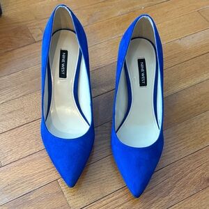 Nine West Vibrant Blue Women's Heels
